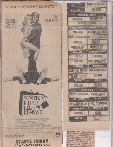 Movie somebody killed her - ad,