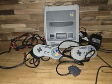 🎮 Super Nintendo SNES PAL + 2 manettes + câble AV + adaptateur secteur officiel
