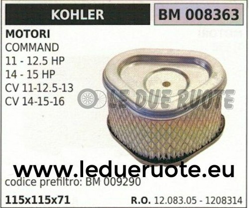 Filtre air moteur - À,