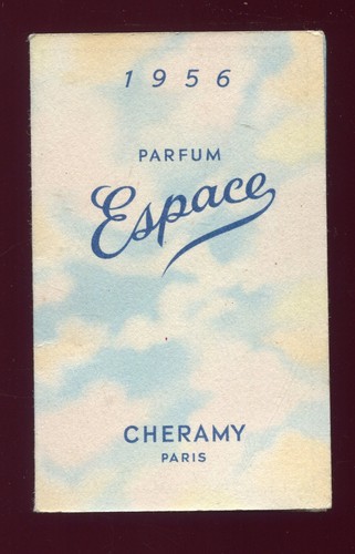 Jolie carte parfumee ancienne - carte,