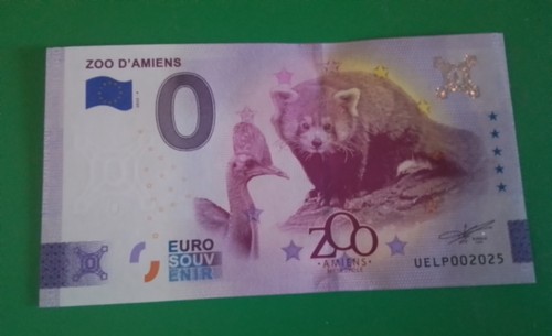 Billet zero euro zoo d - zero,