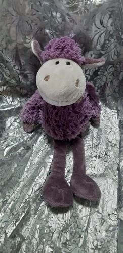 Doudou peluche mouton violet - doudou,