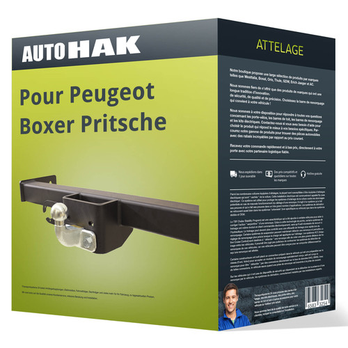 Attelage pour peugeot boxer - attelage,