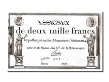 [#151749] Billete, Francia, 2000 Francs, 1795, Busier, EBC, KM:A81, Lafaurie:176