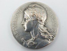 Médaille bronze argenté