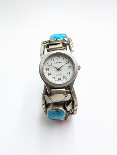 Montre bracelet argent - argent, navajo