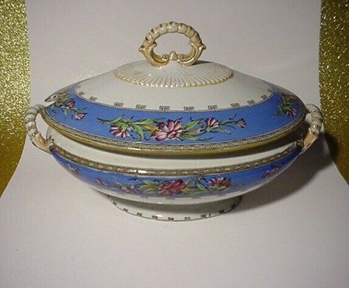 Antique soup tureen hand - antique,