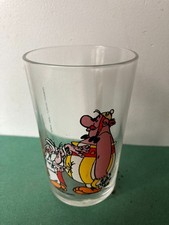 ANCIEN VERRE A MOUTARDE ASTERIX DARGAUD 1968