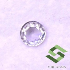 Saphir Bleu Naturel Taille Ronde 5 Mm 0.56 CTS Pierre Précieuse Brillante Loose