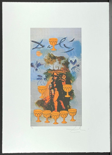 Salvador dali tarot 70 - dali, x