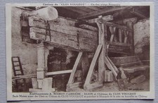 C347A) CPA CHATEAU DU CLOS VOUGEOT un vieux pressoir