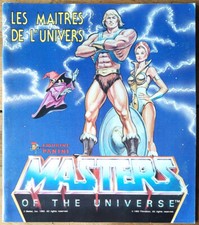 Album panini - Les Maitres de l'Univers bon état (1983) Complet à 80%