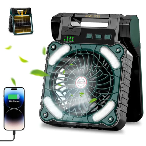 Aimiuvei ventilateur solaire - aimiuvei,