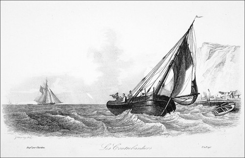 Bateau contrebandiers - de,