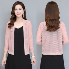 Femme Cardigan Dentelle Top