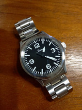 Montre pour homme Sinn 556 en acier inoxydable cadran noir mouvement...