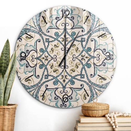 Horloge murale verre - horloge,