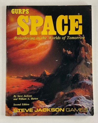 Gurps space second edition - gurps,