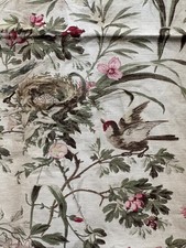 Coupon de tissu ancien XIXeme