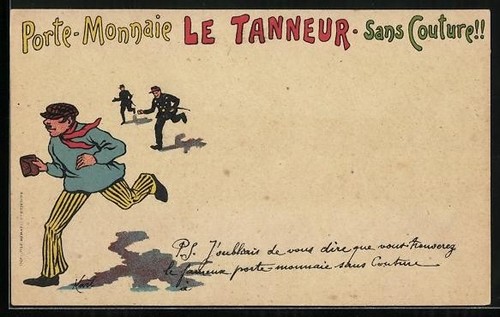 Carte postale publicitaire