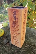 Vase herbier RAYMONDE LEDUC VALLAURIS céramique  vintage 50-60-70-80 Capron Blin