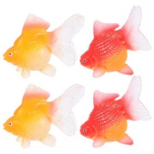 4 PCS Poisson Factice Aquarium