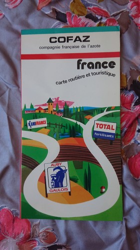 Carte france publicitaire - carte, de