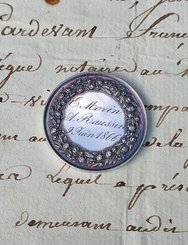 Médaille mariage ancienne - médaille,