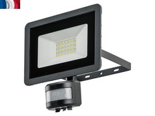 Projecteur led extérieur avec détecteur de mouvement 180° tempo réglable filaire