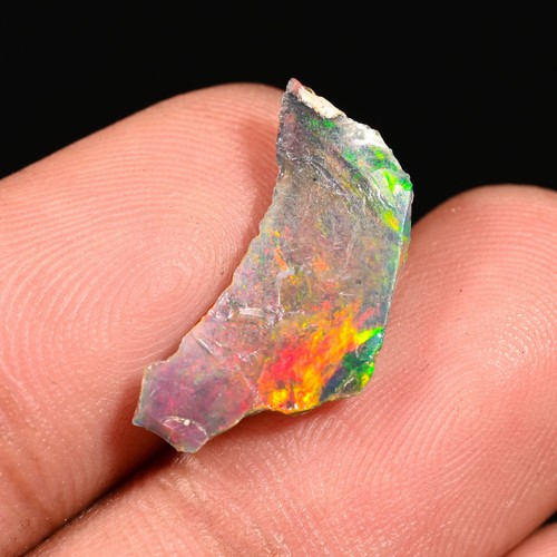 Feu opale noir naturel opal - feu,