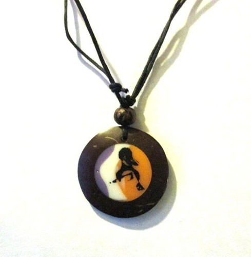 Collier avec pendentif - collier, un