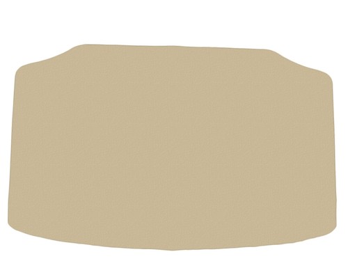Beige tapis coffre velour - beige, pour