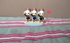 FIGURINE DISNEY EN RéSINE LA BANDE à PICSOU RIRI FIFI & LOULOU