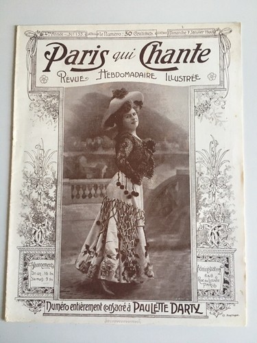 Paris qui chante - , revue