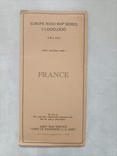 Carte FRANCE US ARMY Normandie