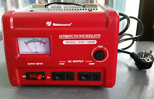 TRANSFORMATEUR 220V-110V ET 110V- 220V 1000W STABILISATEUR TENSION CONVERTISSEUR