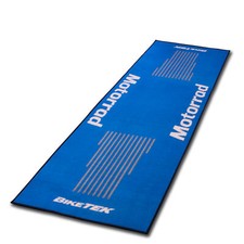 Tapis Paddock Moto MOTORRAD Bleu 190 X 80 Antidérapant, Huile