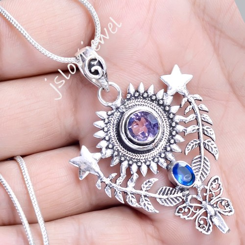 Pendentif femme argent - en,