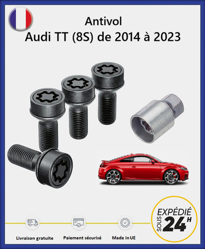 Ecrous antivol roues - ecrous, de