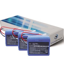 Lot de 3 batteries 7.2V