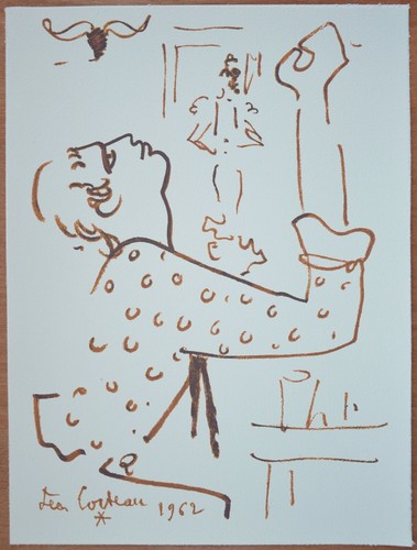 Superbe lithographie jean - lithographie, de