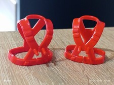 PLAYMOBIL X2 HARNAIS ROUGES