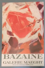 Affiche Jean Bazaine 1975