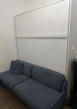 Convertible Contemporain Lit + canape + matelas king size
