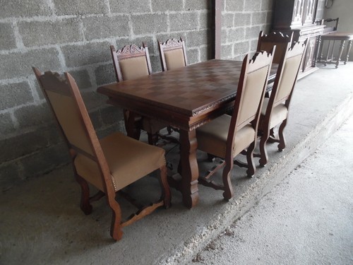 Table chaises salle a - et,