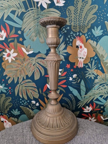 Ancien bougeoir laiton - ancien, en