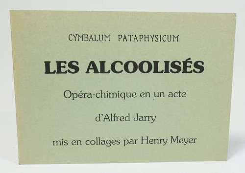 Jarry alfred les alcoolisés - alfred, "les
