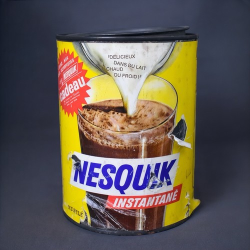 Boîte publicitaire nesquik - boÎte,