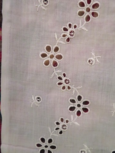 Coupon broderie anglaise - coupon, de