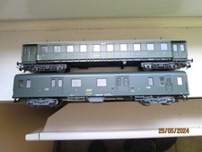 lots de 2 wagons voyageurs